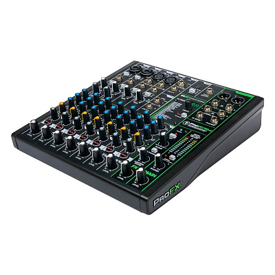 10-канальный микшер с процессором эффектов и usb Mackie ProFX10v3